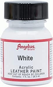 Angelus Acrylic Leather Paint, White, 1 oz What type of paint do you use on shoes?