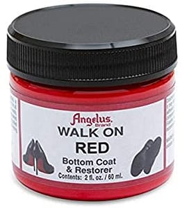 Angelus Shoe Bottom Coat and Restorer What type of paint do you use on shoes?