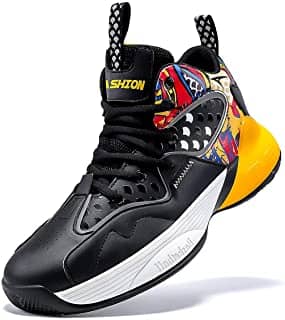Kids Basketball Shoes Boys Girls High-Top Sneakers Non-Slip Best Outdoor Basketball Shoes of all Time