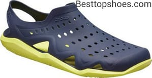 Top Best House Shoes for Men in 2021 Crocs Men's Swiftwater Wave Sandal Flat