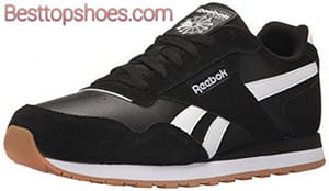 Most Comfortable Sneakers For Standing All Day Reebok mens Reebok Classic Harman Run Casual Sneakers, Us-black/White/Gum, 10.5 US