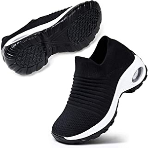 Slip On Breathe Mesh Walking Shoes Women Fashion Sneakers What Are The Best Shoes For Overweight Walkers?
