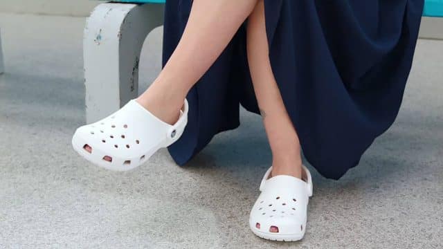 Why do customers buy knockoff Crocs shoes?